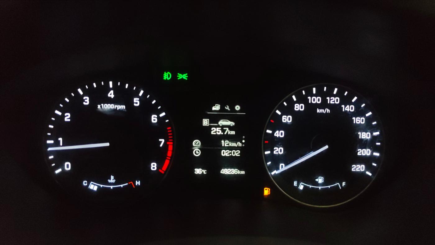 2015 Hyundai Elite i20 ASTA 1.2, Petrol, Manual, 48,236 km, Odometer Image