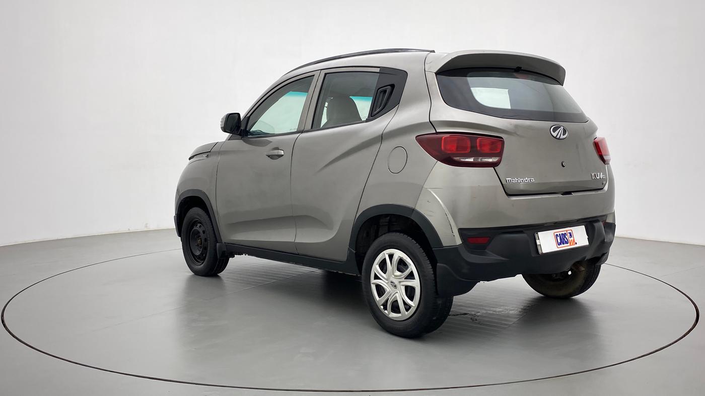 2017 Mahindra Kuv100 K4 6 STR, Petrol, Manual, 50,063 km, Left Back Diagonal