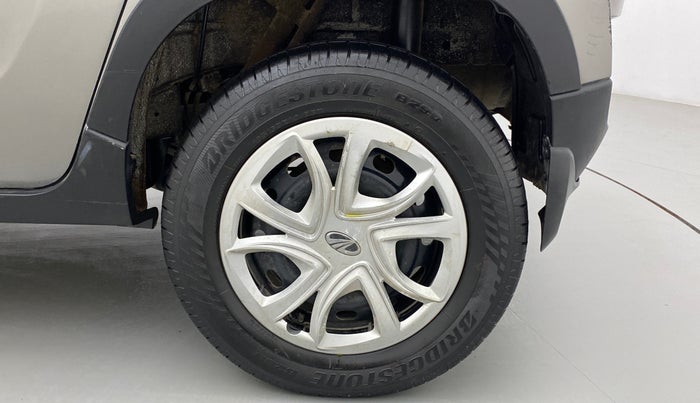 2017 Mahindra Kuv100 K4 6 STR, Petrol, Manual, 50,063 km, Left Rear Wheel