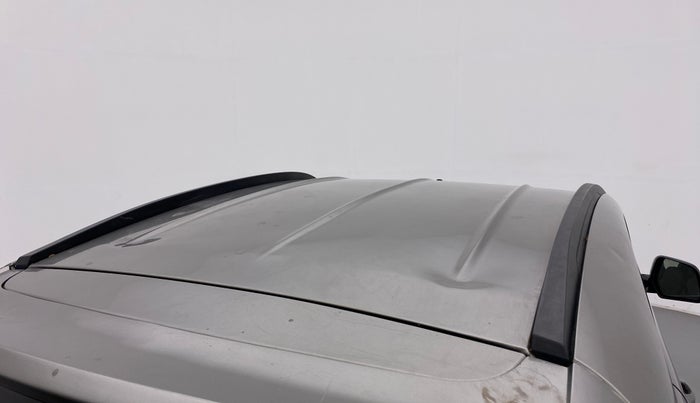 2017 Mahindra Kuv100 K4 6 STR, Petrol, Manual, 50,063 km, Roof - Slightly dented