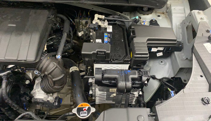 2024 Hyundai EXTER SX (O) Connect 1.2 AMT Knight Edition, Petrol, Automatic, 4,295 km, Engine View - Left