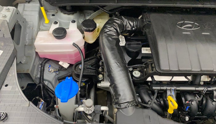 2024 Hyundai EXTER SX (O) Connect 1.2 AMT Knight Edition, Petrol, Automatic, 4,295 km, Engine View - Right