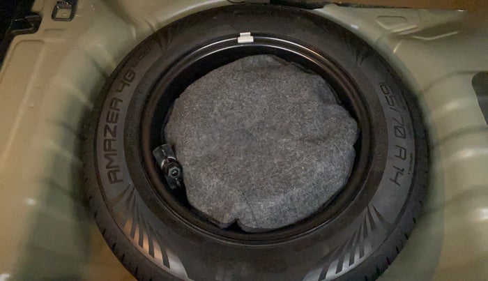 2024 Hyundai EXTER SX (O) Connect 1.2 AMT Knight Edition, Petrol, Automatic, 4,295 km, Spare Tyre