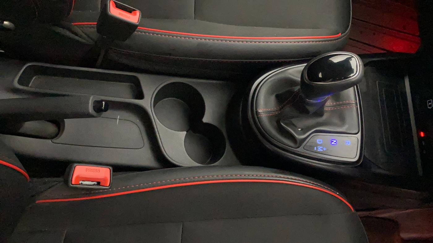 2024 Hyundai EXTER SX (O) Connect 1.2 AMT Knight Edition, Petrol, Automatic, 4,295 km, Gear Lever