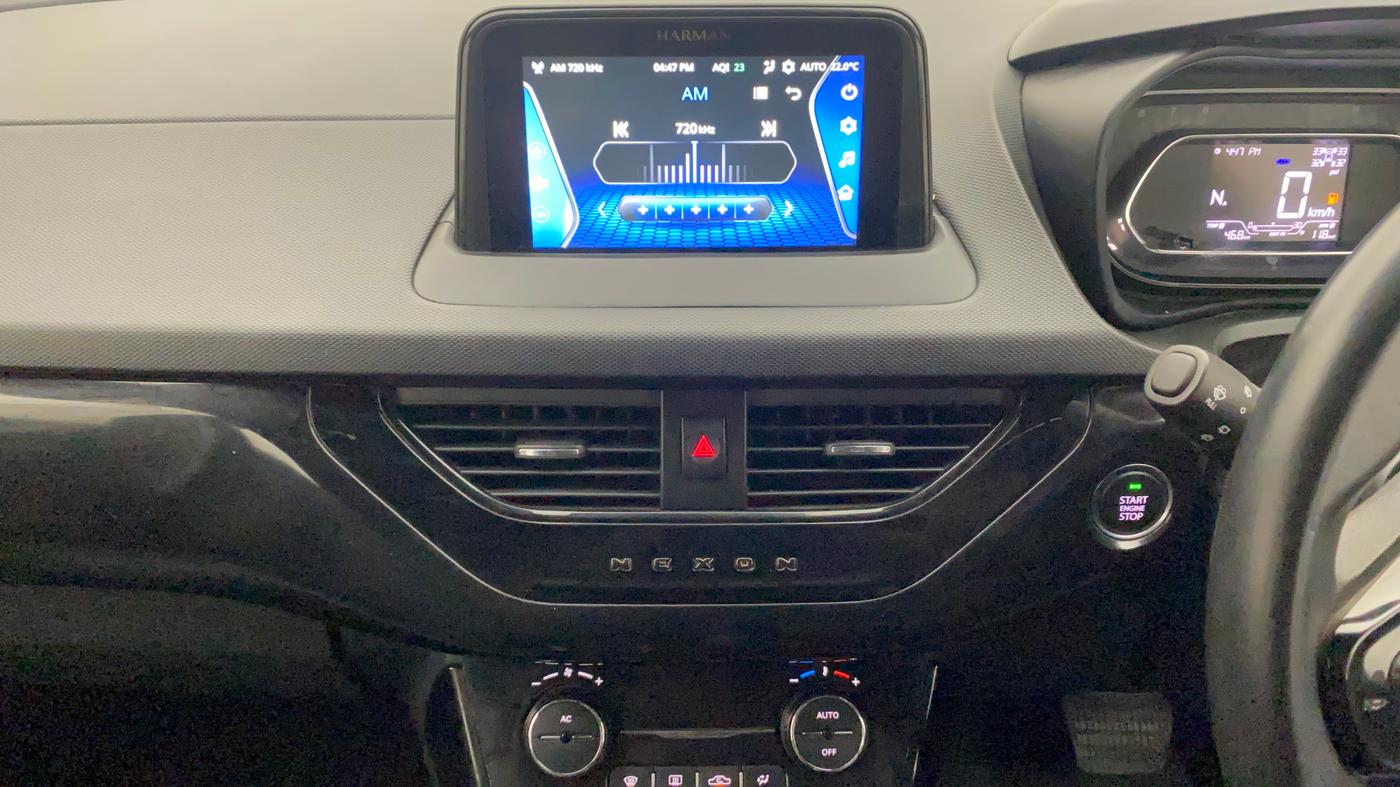 2022 Tata NEXON XZA PLUS (PREMIUM) PETROL DARK EDITION, Petrol, Automatic, 20,860 km, Air Conditioner