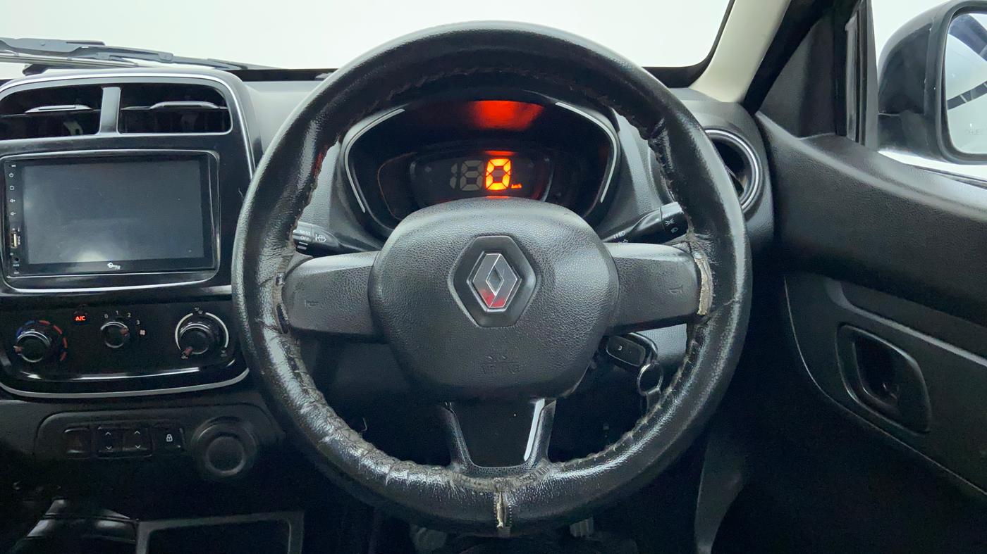 2019 Renault Kwid RXT 0.8, Petrol, Manual, 49,984 km, Steering Wheel Close Up