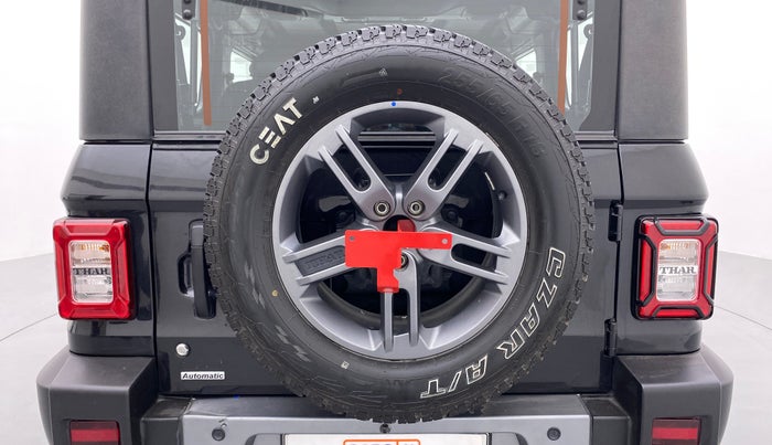 2021 Mahindra Thar LX PETROL HT 4WD AT, Petrol, Automatic, 23,446 km, Spare Tyre