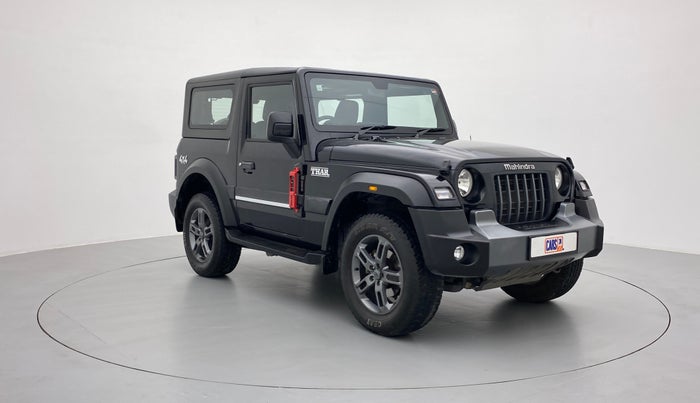 2021 Mahindra Thar LX PETROL HT 4WD AT, Petrol, Automatic, 23,446 km, Right Front Diagonal