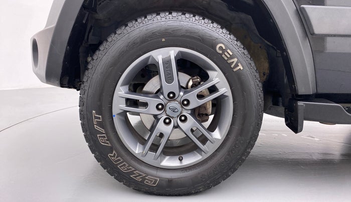 2021 Mahindra Thar LX PETROL HT 4WD AT, Petrol, Automatic, 23,446 km, Left Front Wheel