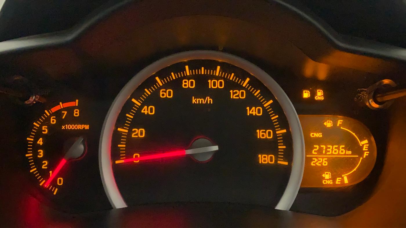 2020 Maruti Celerio VXI (O) CNG, CNG, Manual, 27,422 km, Odometer Image