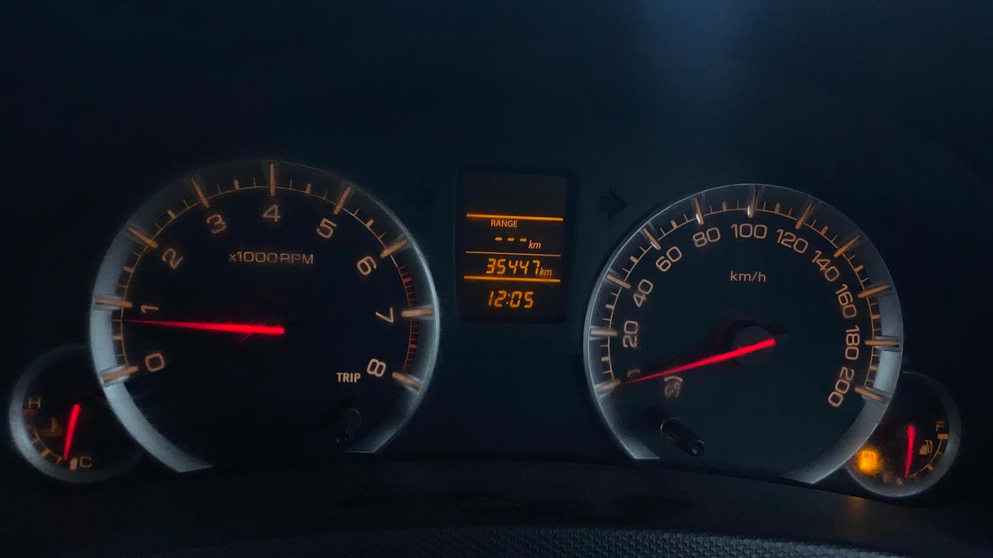 2016 Maruti Swift Dzire VXI, Petrol, Manual, 35,443 km, Odometer Image