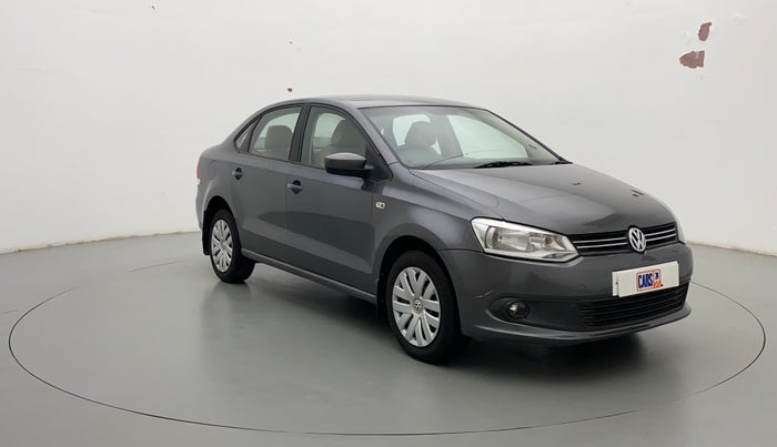 2013 Volkswagen Vento COMFORTLINE MT PETROL, Petrol, Manual, 50,898 km, Right Front Diagonal