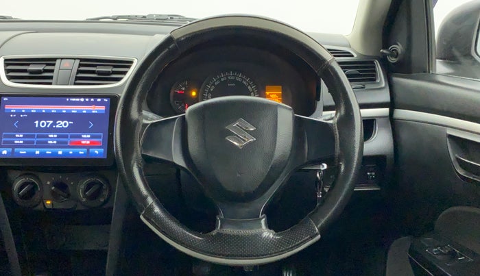 2015 Maruti Swift LXI, Petrol, Manual, 66,439 km, Steering Wheel Close Up