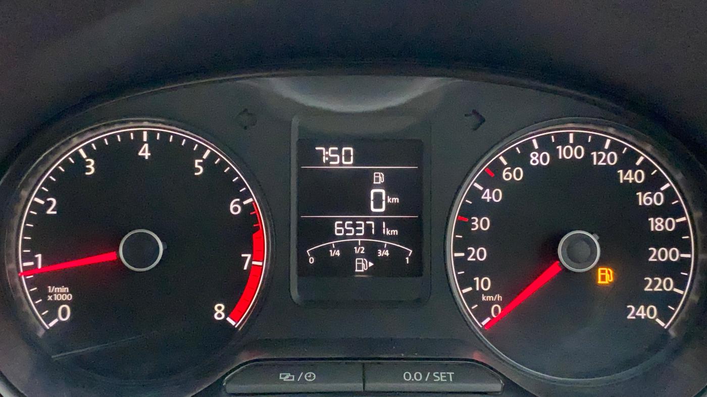 2017 Volkswagen Ameo COMFORTLINE 1.2L, CNG, Manual, 65,592 km, Odometer Image