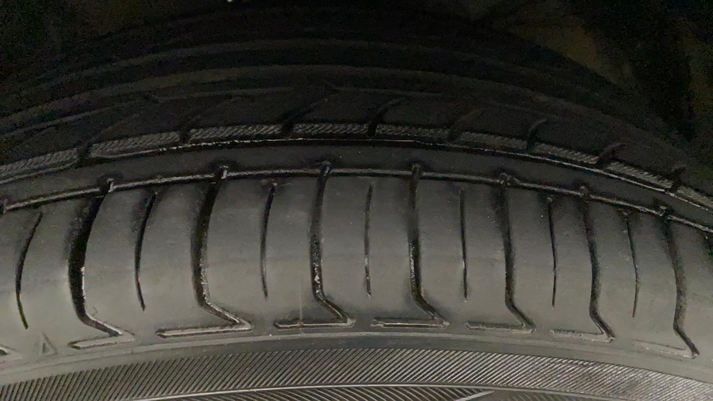 2017 Maruti Baleno ZETA CVT PETROL 1.2, Petrol, Automatic, 86,552 km, Left Rear Tyre Tread