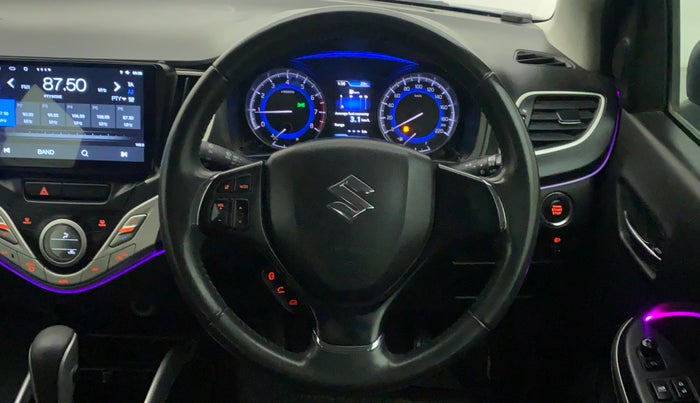 2017 Maruti Baleno ZETA CVT PETROL 1.2, Petrol, Automatic, 86,552 km, Steering Wheel Close Up