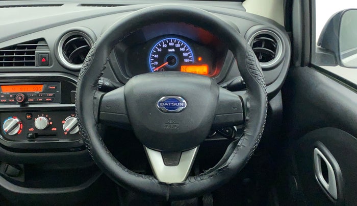 2019 Datsun Redi Go S 1.0 AMT, Petrol, Automatic, 14,461 km, Steering Wheel Close Up