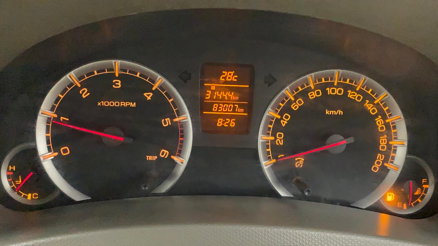 2014 Maruti Ertiga ZDI, Diesel, Manual, 83,007 km, Odometer Image