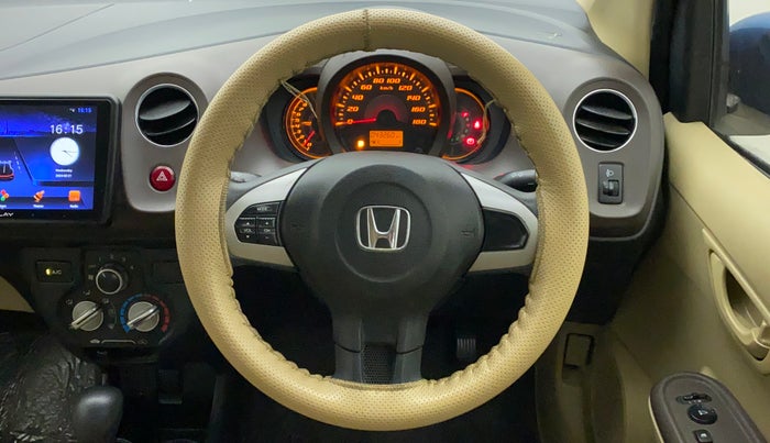2013 Honda Amaze 1.2L I-VTEC S AT, Petrol, Automatic, 43,260 km, Steering Wheel Close Up