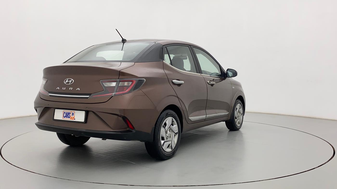 2020 Hyundai AURA S 1.2 AMT, Petrol, Automatic, 31,646 km, Right Back Diagonal