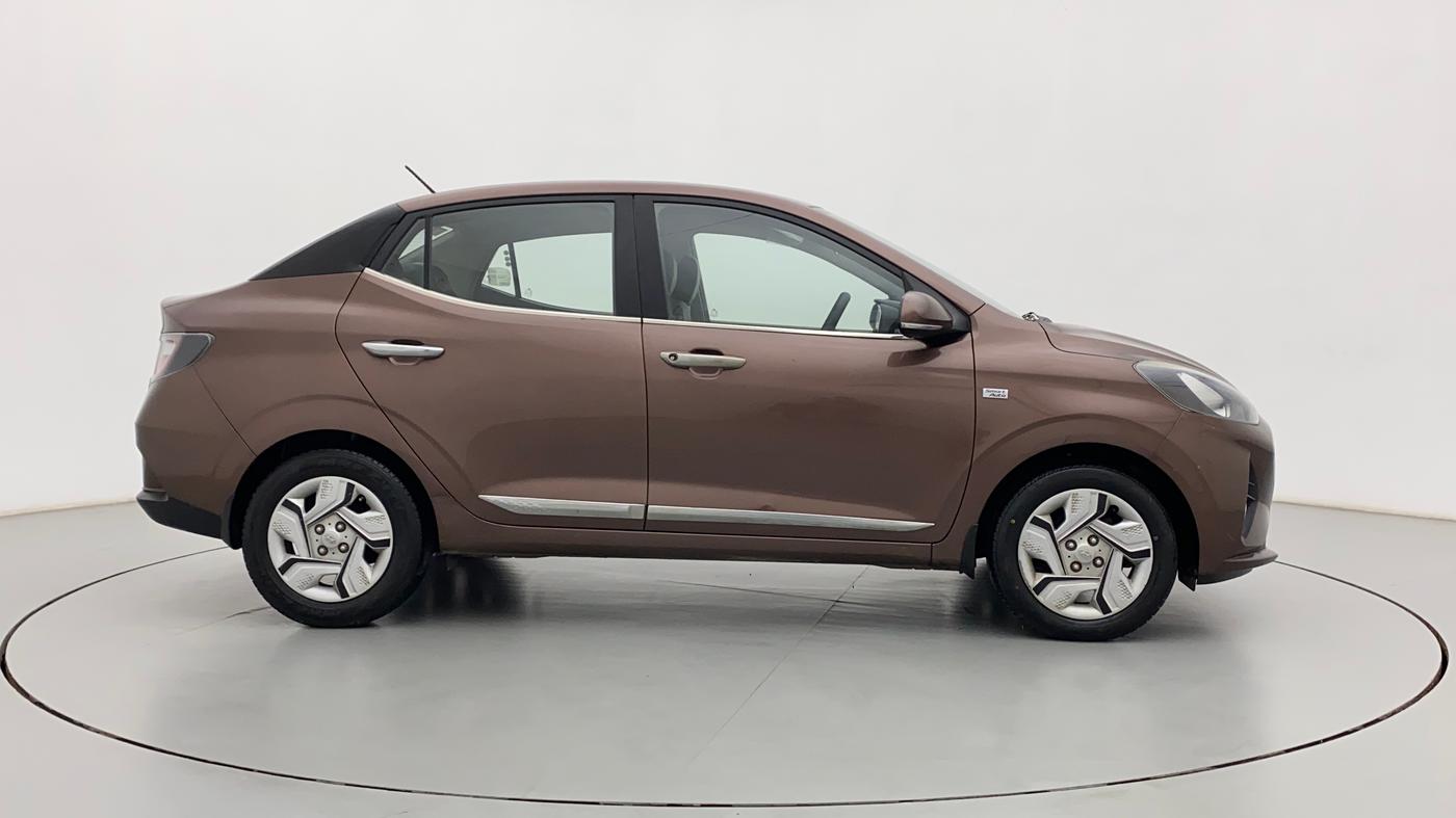 2020 Hyundai AURA S 1.2 AMT, Petrol, Automatic, 31,646 km, Right Side View