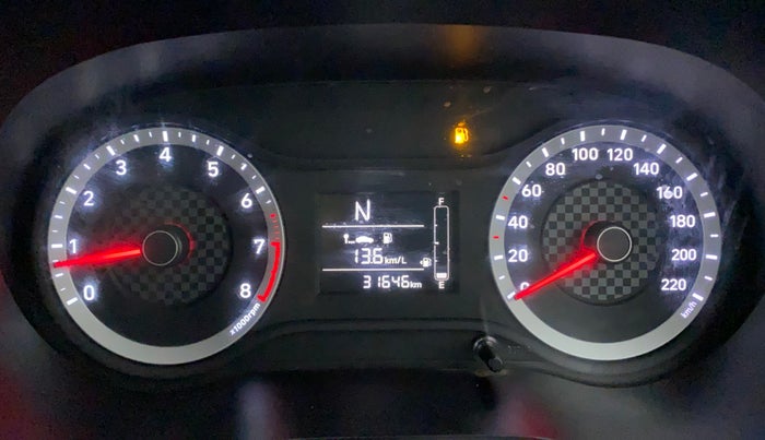 2020 Hyundai AURA S 1.2 AMT, Petrol, Automatic, 31,646 km, Odometer Image