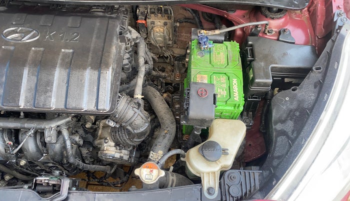 2016 Hyundai Grand i10 ASTA (O) 1.2 KAPPA VTVT, Petrol, Manual, 54,342 km, Engine View - Left