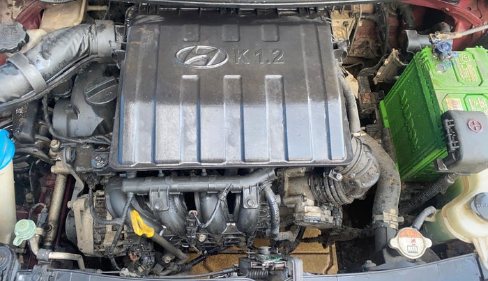 2016 Hyundai Grand i10 ASTA (O) 1.2 KAPPA VTVT, Petrol, Manual, 54,342 km, Engine View