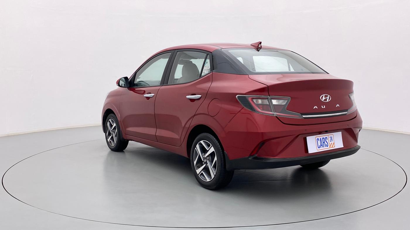 2020 Hyundai AURA SX PLUS 1.2 AMT, Petrol, Automatic, 28,167 km, Left Back Diagonal