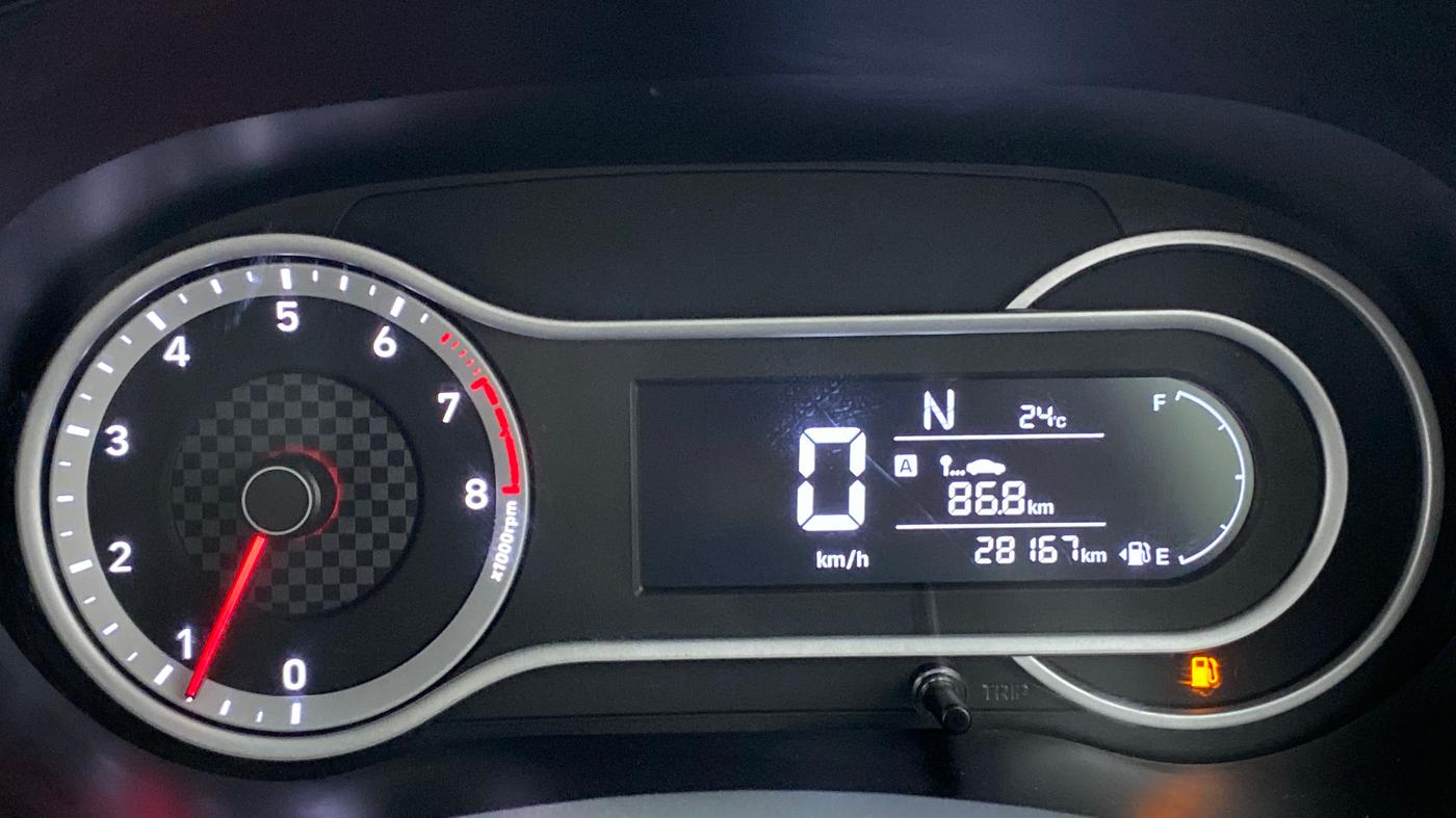 2020 Hyundai AURA SX PLUS 1.2 AMT, Petrol, Automatic, 28,167 km, Odometer Image