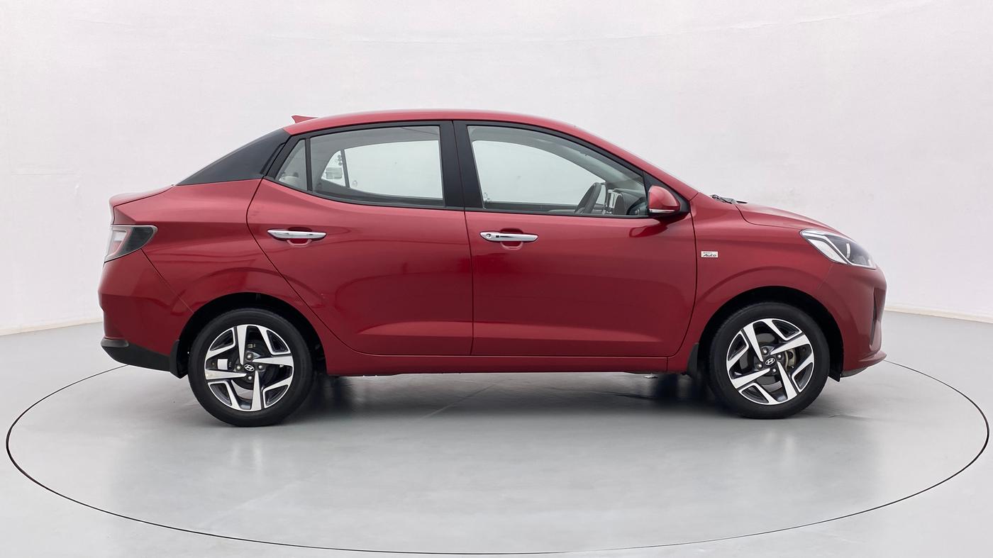 2020 Hyundai AURA SX PLUS 1.2 AMT, Petrol, Automatic, 28,167 km, Right Side View