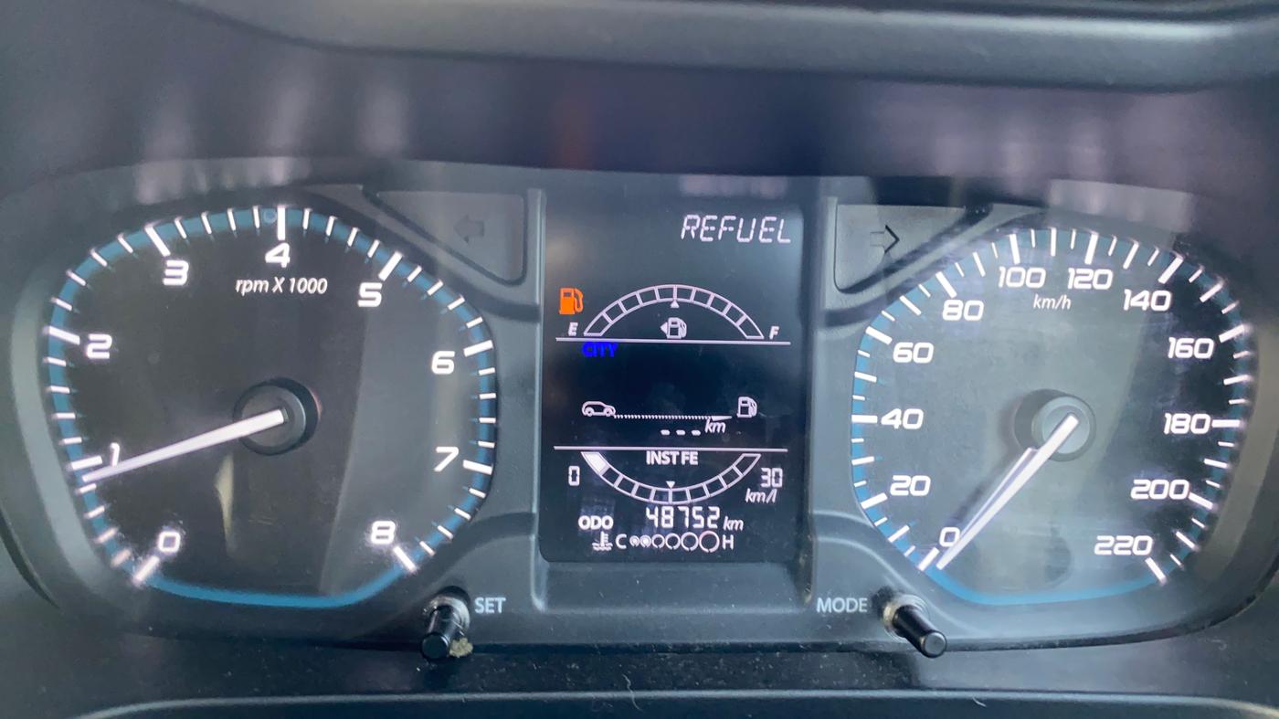 2020 Tata ALTROZ XE PETROL, Petrol, Manual, 48,742 km, Odometer Image