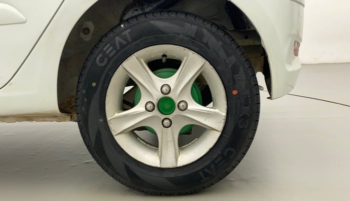 2010 Hyundai i10 SPORTZ 1.2 AT, Petrol, Automatic, 89,603 km, Left Rear Wheel