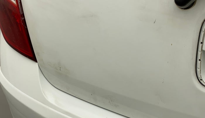 2010 Hyundai i10 SPORTZ 1.2 AT, Petrol, Automatic, 89,603 km, Dicky (Boot door) - Minor scratches