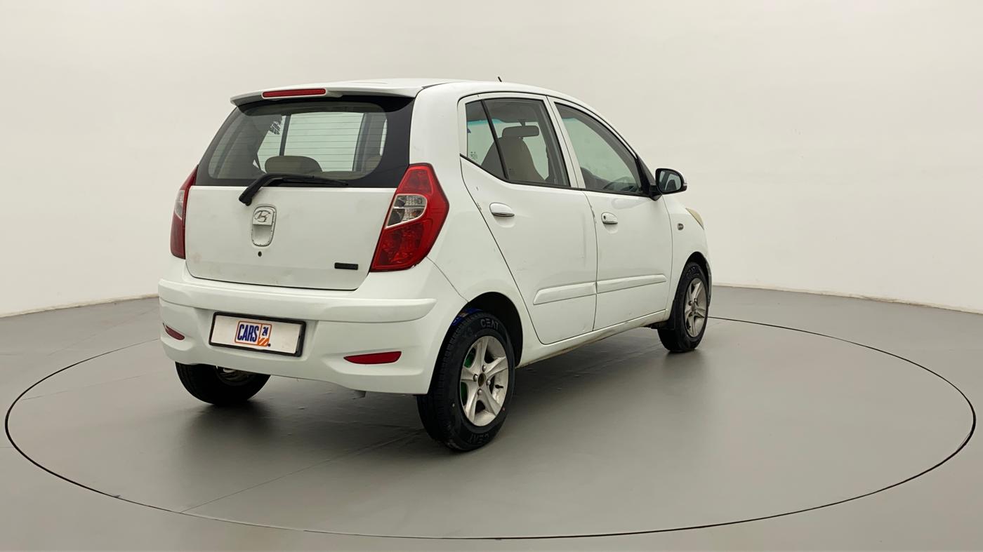 2010 Hyundai i10 SPORTZ 1.2 AT, Petrol, Automatic, 89,603 km, Right Back Diagonal