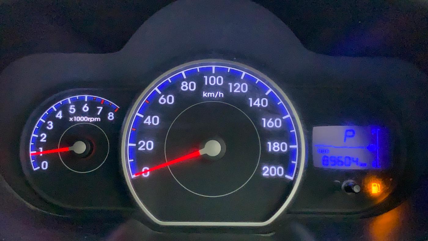 2010 Hyundai i10 SPORTZ 1.2 AT, Petrol, Automatic, 89,603 km, Odometer Image