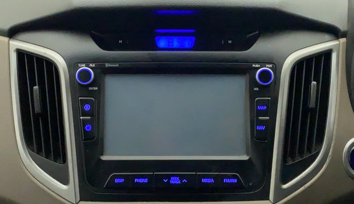 2016 Hyundai Creta SX PLUS 1.6 PETROL, Petrol, Manual, 1,18,762 km, Infotainment System
