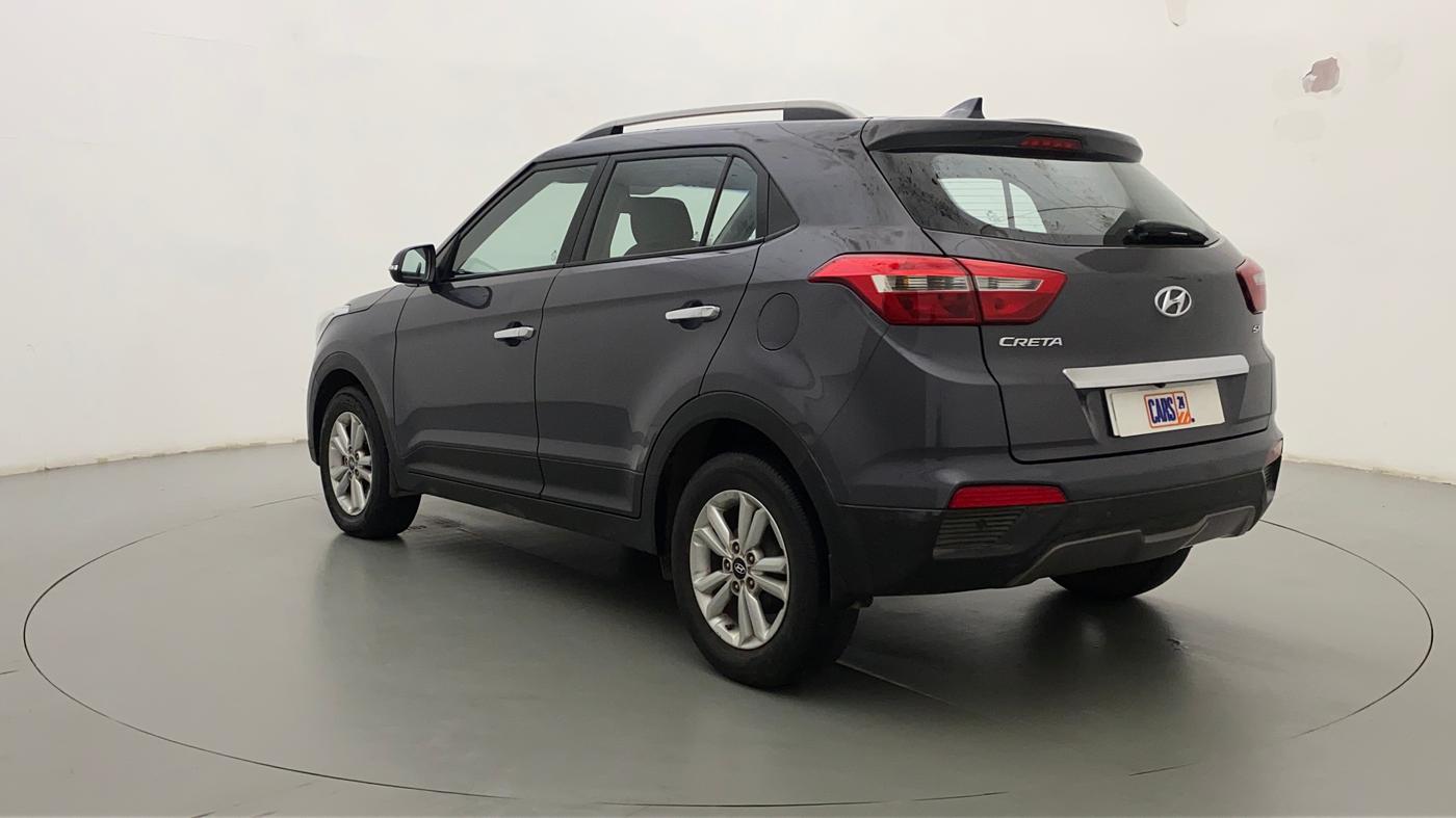 2016 Hyundai Creta SX PLUS 1.6 PETROL, Petrol, Manual, 1,18,762 km, Left Back Diagonal