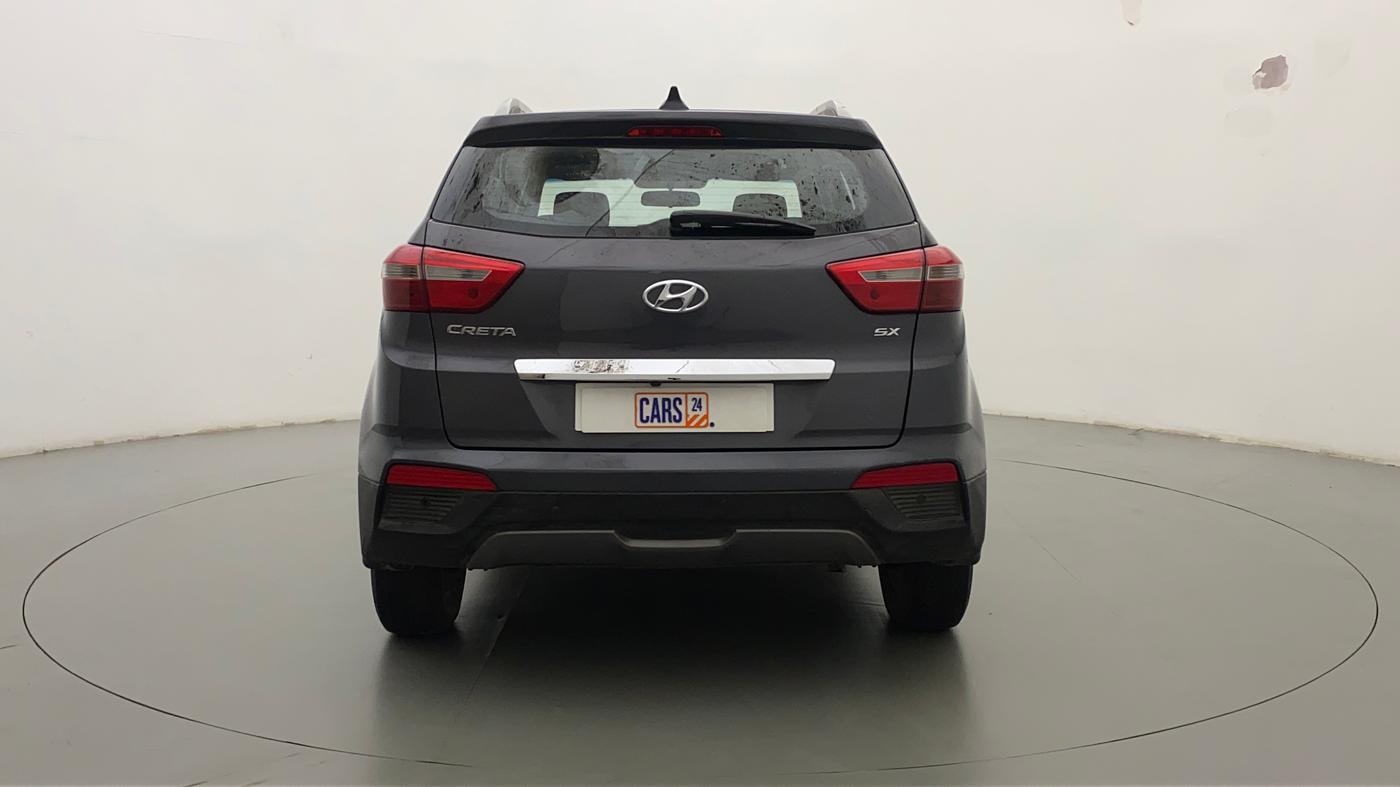 2016 Hyundai Creta SX PLUS 1.6 PETROL, Petrol, Manual, 1,18,762 km, Back/Rear