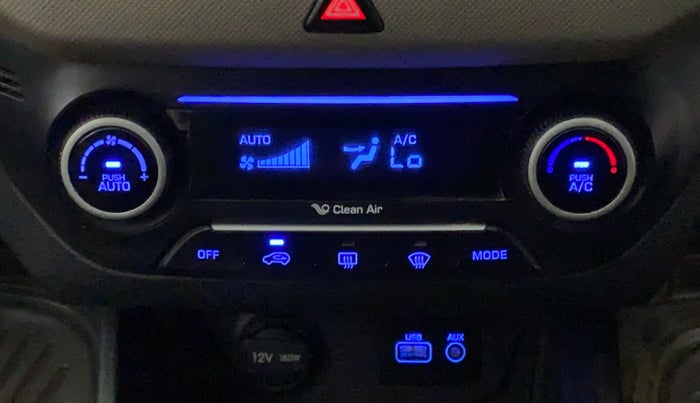 2016 Hyundai Creta SX PLUS 1.6 PETROL, Petrol, Manual, 1,18,762 km, Automatic Climate Control