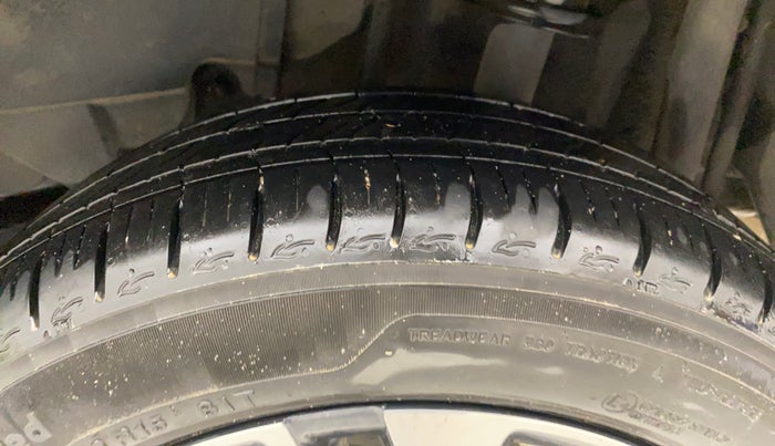 2019 Tata TIGOR XZ PLUS PETROL, Petrol, Manual, 82,756 km, Left Rear Tyre Tread