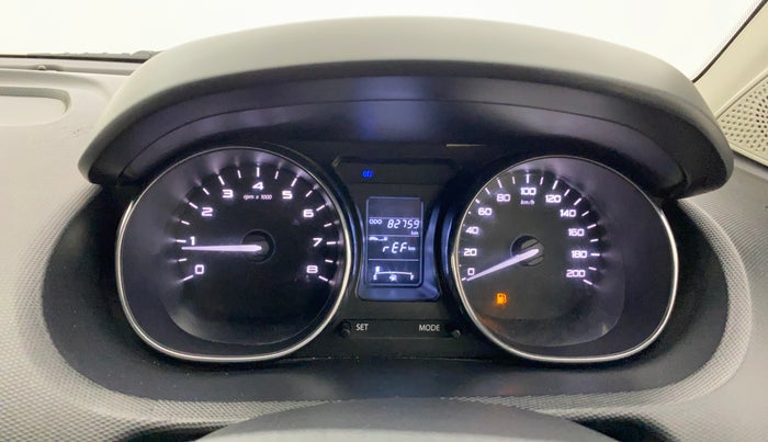 2019 Tata TIGOR XZ PLUS PETROL, Petrol, Manual, 82,756 km, Odometer Image