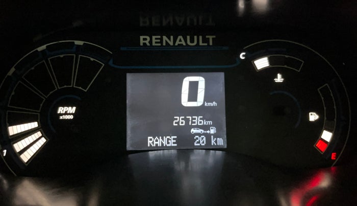 2021 Renault Kiger RXE MT, Petrol, Manual, 26,814 km, Odometer Image