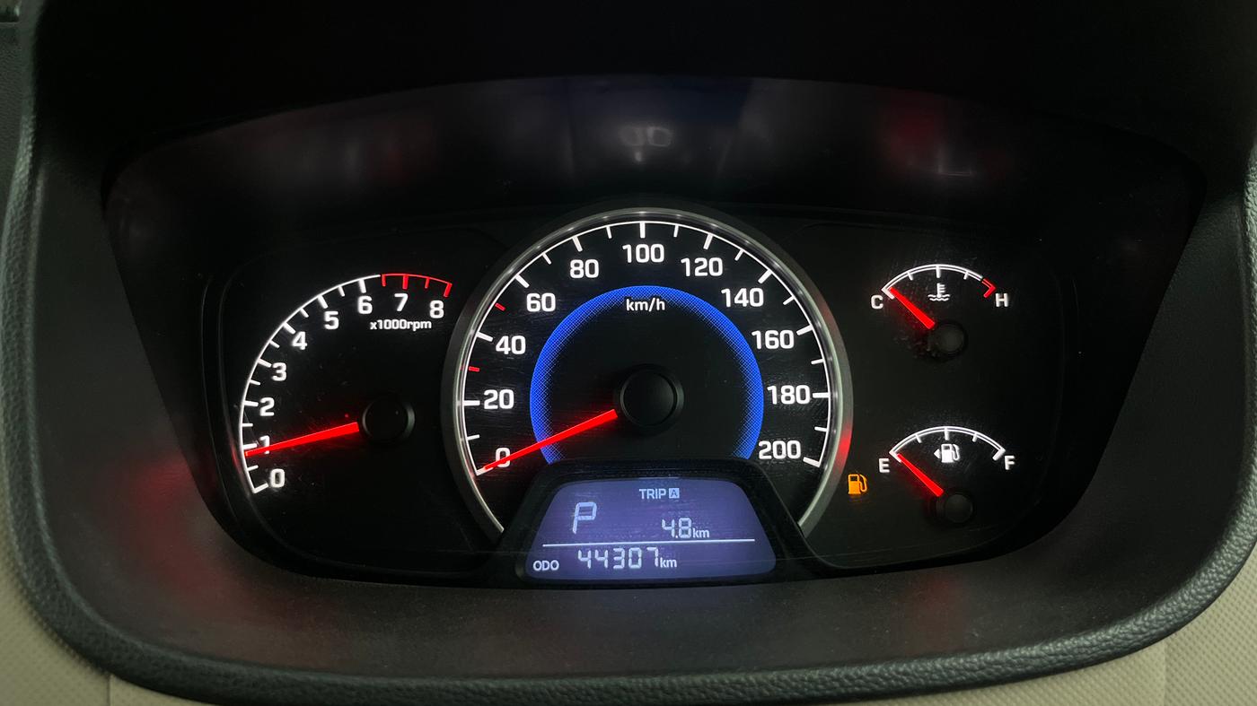 2016 Hyundai Grand i10 ASTA AT 1.2 KAPPA VTVT, Petrol, Automatic, 44,307 km, Odometer Image