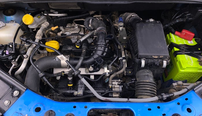 2022 Renault Kiger RXT (O) AMT DUAL TONE, Petrol, Automatic, 29,013 km, Engine View