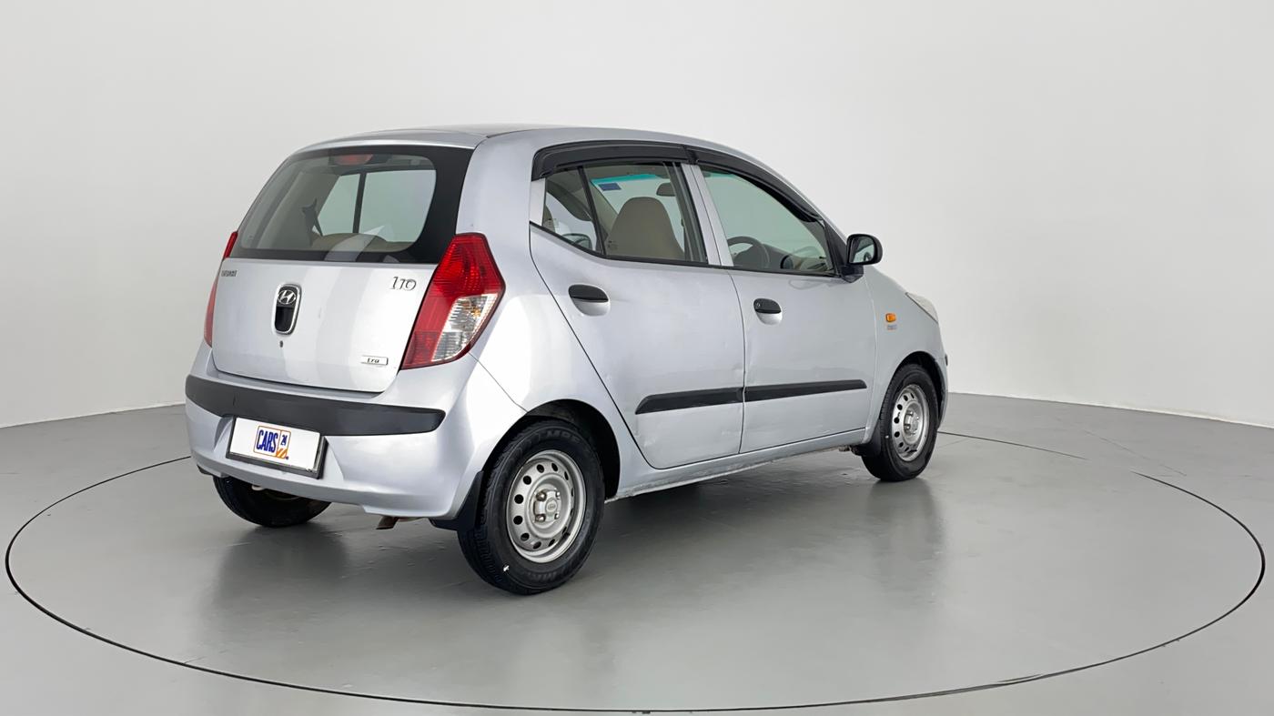2009 Hyundai i10 ERA 1.1 IRDE, Petrol, Manual, 61,520 km, Right Back Diagonal