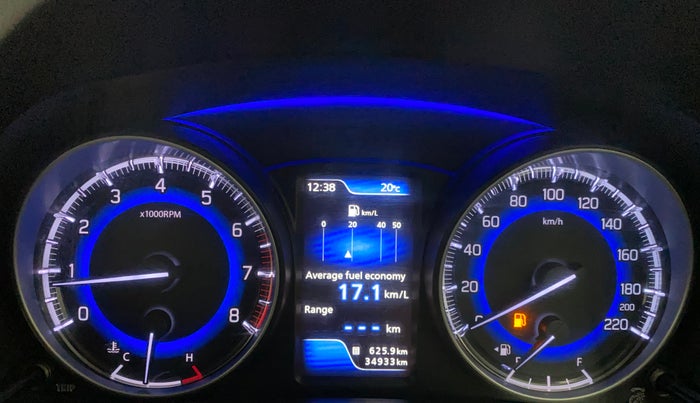 2017 Maruti Baleno ZETA PETROL 1.2, Petrol, Manual, 34,933 km, Odometer Image
