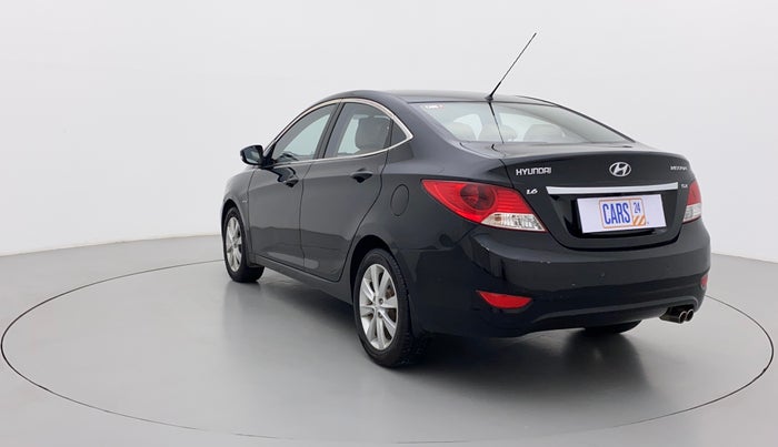 2012 Hyundai Verna FLUIDIC 1.6 VTVT SX, Petrol, Manual, 60,226 km, Left Back Diagonal