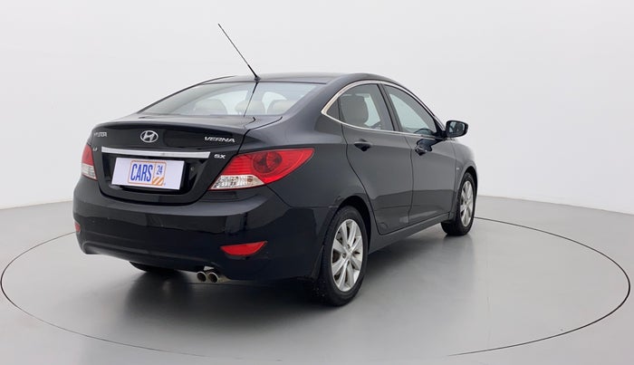 2012 Hyundai Verna FLUIDIC 1.6 VTVT SX, Petrol, Manual, 60,226 km, Right Back Diagonal