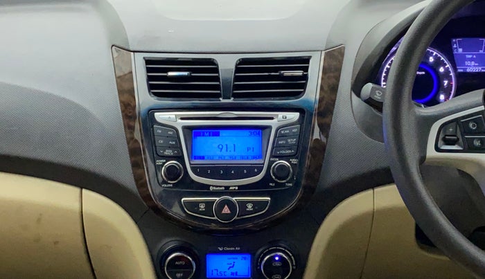 2012 Hyundai Verna FLUIDIC 1.6 VTVT SX, Petrol, Manual, 60,226 km, Air Conditioner